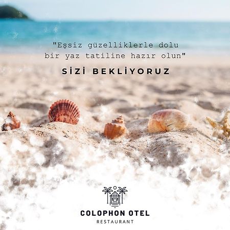 Colophon Beach Otel Gumuldur Exterior foto